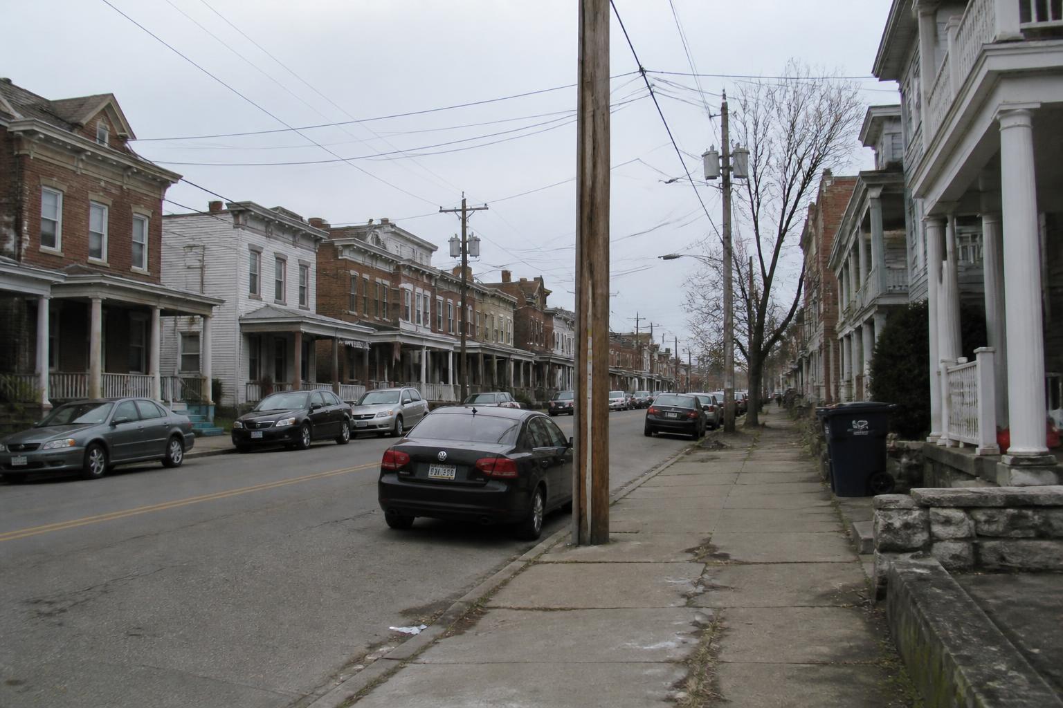 Historic Cincinnati residential street